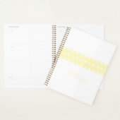 Yellow Poka Dots Planner (Display)