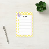 Yellow Polka Dot Diamond to Do Post-it® Notes (Kantoor)