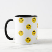 Yellow Polka Dot Pattern Mok (Links)