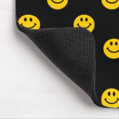 Yellow Polka Dot Pattern Muismat (Hoek)