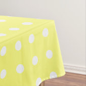 Yellow Polka Dot Tafelkleed (Voorbeeld)