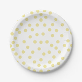 Yellow Polkadot Paper Bord