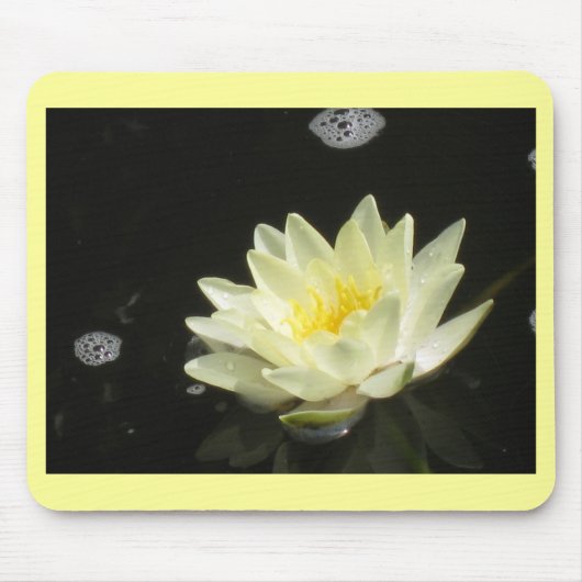 Yellow Pond Lily Muismat (Voorkant)