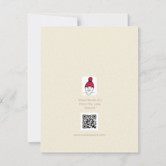 Yellow Poppies Wildflowers Greetings Card (Achterkant)