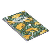 Yellow Poppy ~ Address Book Notitieboek (Rechterzijde)