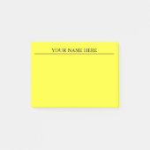 Yellow Post merkt het op Post-it® Notes (Voorkant)