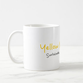 Yellow Power Quote Cute Coffee Mug Koffiemok
