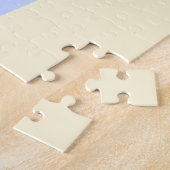 Yellow purple green happy birthday abstract pastel legpuzzel (Zijkant)