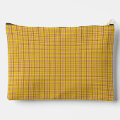 Yellow Purple Plaid Classic Pattern Modern Etui (Achterkant)