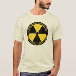 Yellow Radiation Symbol T-Shirt