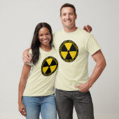 Yellow Radiation Symbol T-Shirt (Unisex)