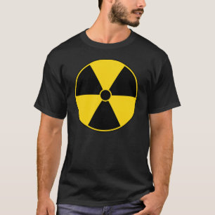 Yellow Radiation Symbol T-Shirt