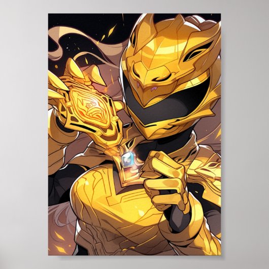 Yellow Ranger Poster (Voorkant)