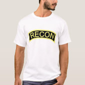 Yellow Recon Tab T-shirt (Voorkant)