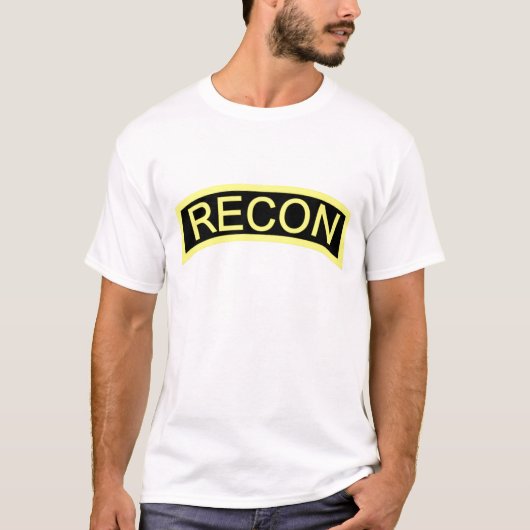 Yellow Recon Tab T-shirt (Voorkant)