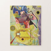 Yellow-Red-Blue, 1925 by Wassily Kandinsky Legpuzzel (Verticaal)