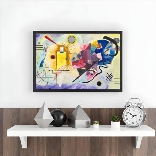 Yellow-Red-Blue, 1925 by Wassily Kandinsky Poster