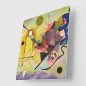 Yellow-Red-Blue, 1925 by Wassily Kandinsky Vierkante Klok (Hoek)