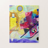 Yellow Red Blue Wassily Kandinsky Legpuzzel (Verticaal)