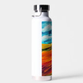 Yellow Red Hills Waterfles (Rechts)