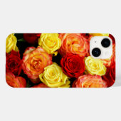 Yellow Red Oranje Rozen iPhone 14 Hoesje (Achterkant (horizontaal))