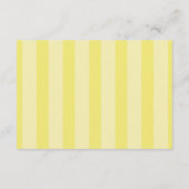 Yellow Retro Cute Illustrated Books Baby Shower  Informatiekaartje (Achterkant)