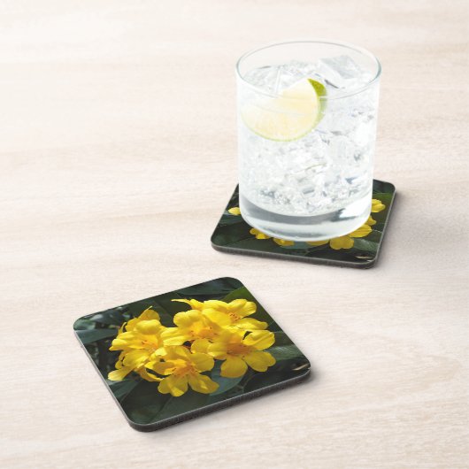 Yellow Rhododendron Drankjes Onderzetter (Rechterzijde)