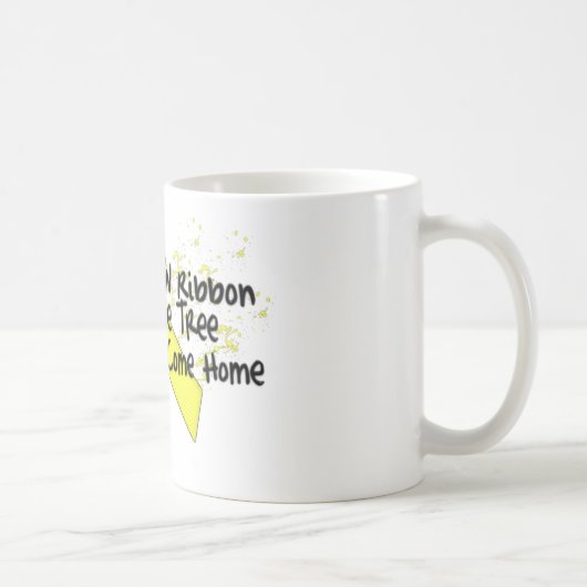 Yellow Ribbon Coffee Cup Koffiemok (Rechts)