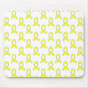 Yellow Ribbon Pattern Muismat