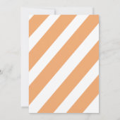 Yellow Rock Star Rock a bye Baby shower Invitation Kaart (Achterkant)