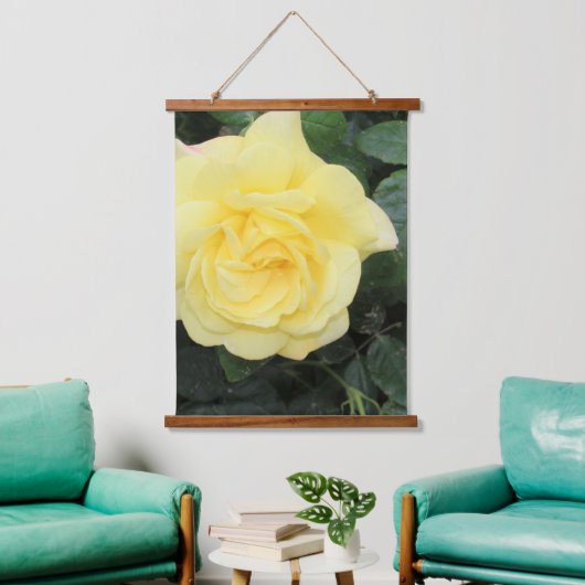 Yellow Roos Hangend Wandkleed (Woonkamer)