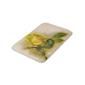 Yellow Rose Antiek Print Fine Art Badmat (Gekanteld)