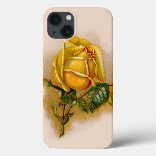 Yellow Rose Antiek  Print Fine Art Case-Mate iPhone Case (Achterkant)