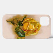 Yellow Rose Antiek  Print Fine Art Case-Mate iPhone Case (Achterkant (horizontaal))