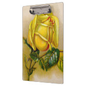 Yellow Rose Antiek  Print Fine Art Klembord (Links)