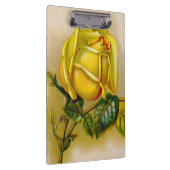 Yellow Rose Antiek  Print Fine Art Klembord (Rechts)