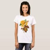  Yellow Rose Baby-doll T-shirt voor de  (Voorkant volledig)