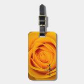 Yellow Rose Bagagelabel (Voorkant verticaal)