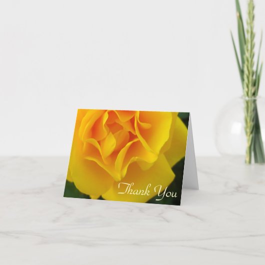 Yellow Rose Bedankt (Voorkant)