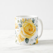 Yellow Rose Botanical Rx Pharmacy  Koffiemok (Voorkant rechts)