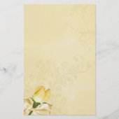 Yellow Rose  briefpapier (Voorkant)