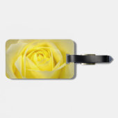 Yellow Rose Closeup Bagagelabel (Achterkant horizontaal)