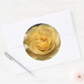 Yellow Rose Envelope Seals Stickers (Envelop)