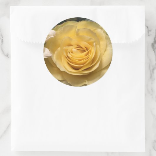 Yellow Rose Envelope Seals Stickers (Tas)