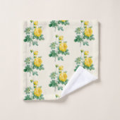 Yellow Rose Fine art Bad Handdoek (Wasdoekje)