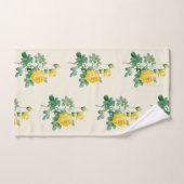 Yellow Rose Fine art Bad Handdoek (Handdoek)