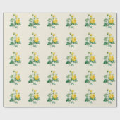 Yellow Rose Fine art Cadeaupapier (Vlak)