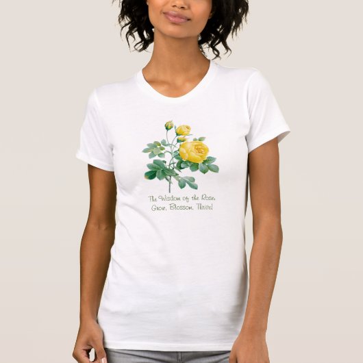  Yellow Rose Fine art T-shirt (Voorkant)