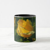 Yellow Rose Floral 2 Mok (Midden)