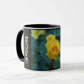 Yellow Rose Floral 7 Mok (Voorkant links)